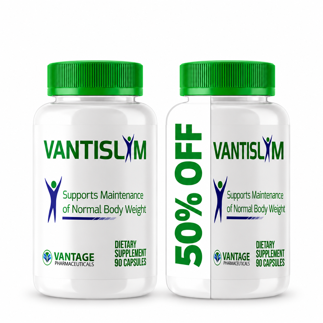 VANTISLIM bottles with 50% off عرض فانتي سليم-العبوة التانية بنص السعر - Image 1